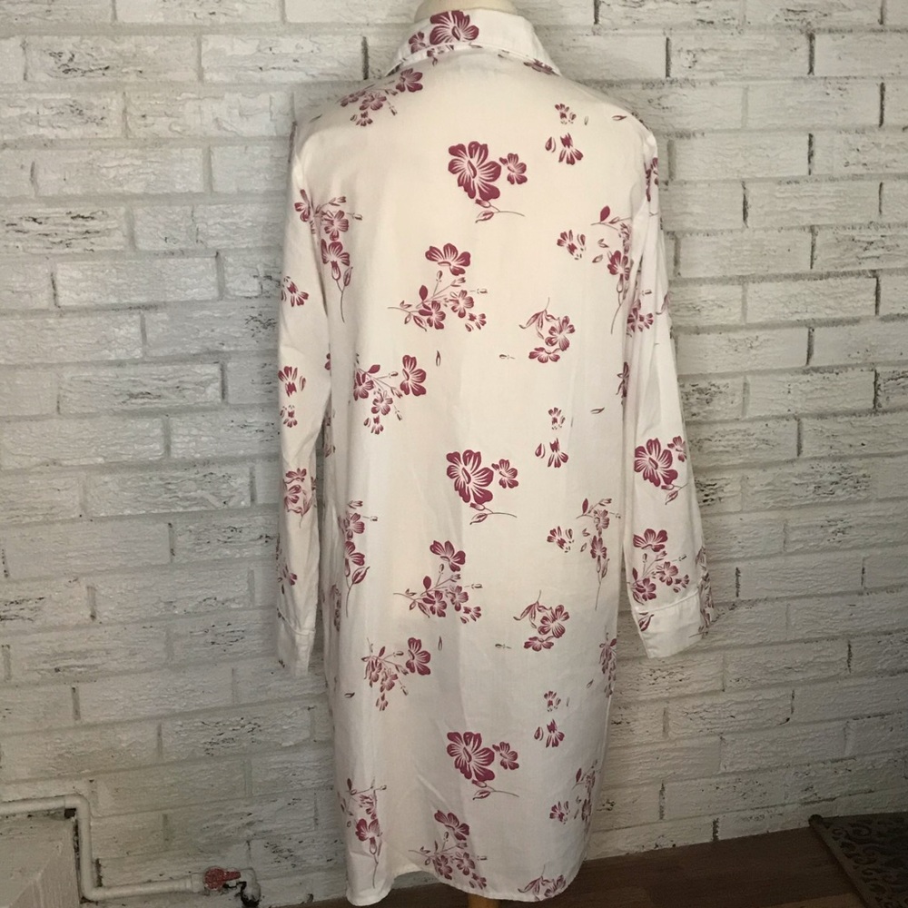 Vintage button front nightshirt w pocket NATIONAL - Picture 6 of 16